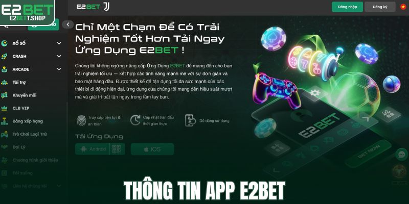 Thông tin app E2BET